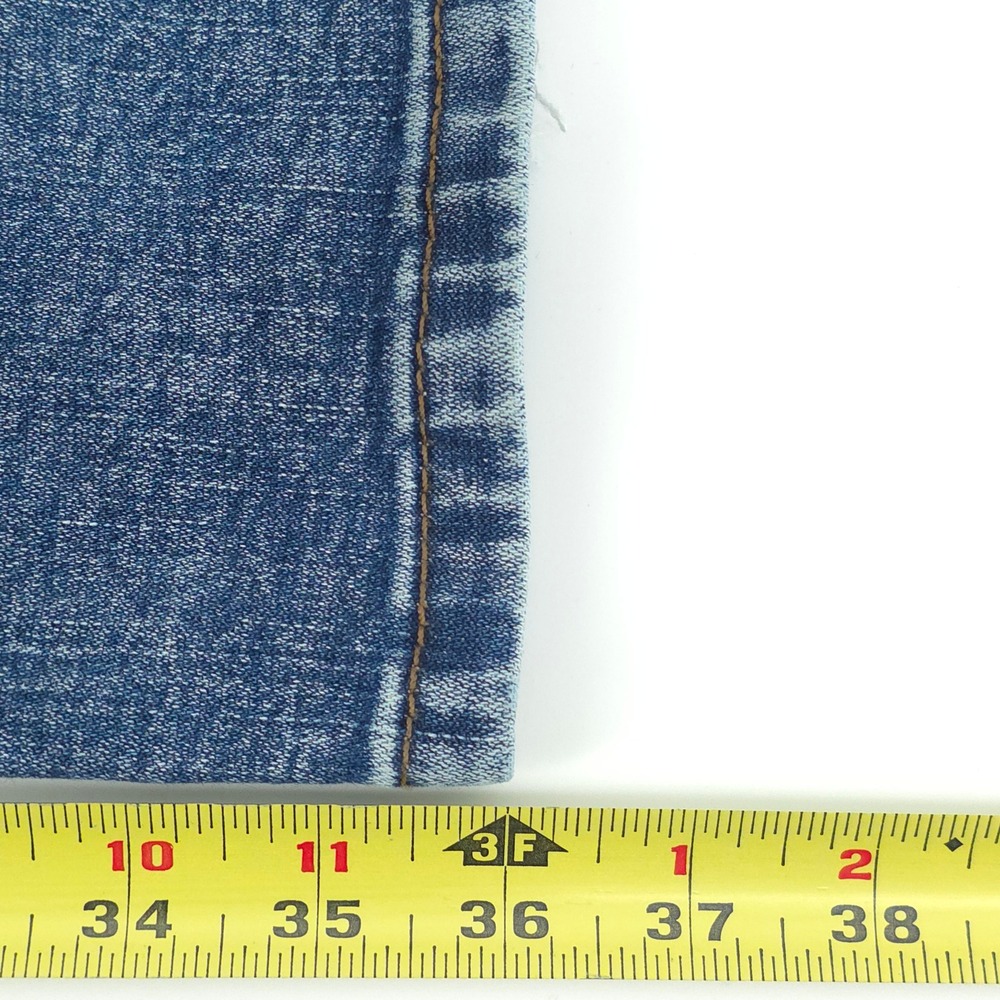 Wrangler Retro Men Slim Boot Jeans 33x36 Blue Denim Western Cowboy - Picture 11 of 11